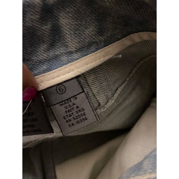 NWT Liz Wear women's light wash Y2K denim skirt size 6 - Picture 8 of 8